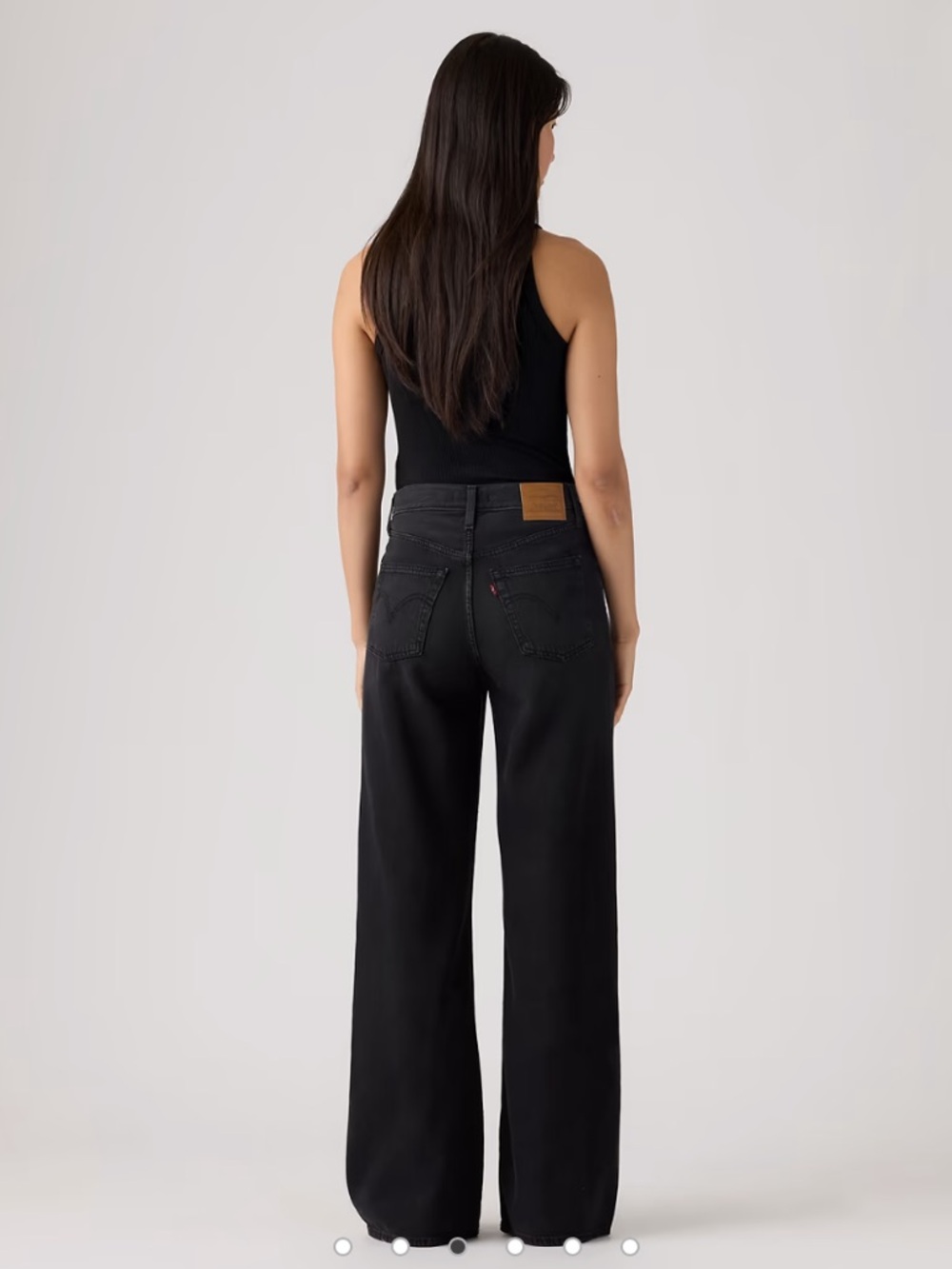 Levi's Ribcage Wide leg Women’s Jeans 31x32 - Picture 3 of 5